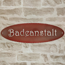 Lade das Bild in den Galerie-Viewer, Wandbild "Badeanstalt"