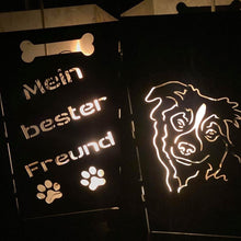 Lade das Bild in den Galerie-Viewer, Feuertonne Hunde Australian Shepherd