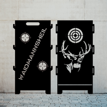 Lade das Bild in den Galerie-Viewer, Feuertonne Hirsch Waidmannsheil