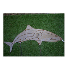 Lade das Bild in den Galerie-Viewer, Wandbild Metallschild Hai I