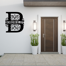 Lade das Bild in den Galerie-Viewer, Namensmonogramm - personalisiert, mit einer hochwertigen Pulverbeschichtung.