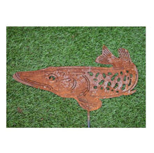 Lade das Bild in den Galerie-Viewer, Wandbild Metallschild Hecht I