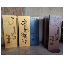 Lade das Bild in den Galerie-Viewer, Aufsteller "Herzlich Willkommen"