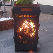 Lade das Bild in den Galerie-Viewer, Feuertonne Hochzeit zum selbst gestalten