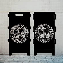 Lade das Bild in den Galerie-Viewer, Feuertonne Ying and Yang