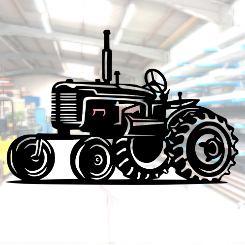 Traktor ohne Kabine II