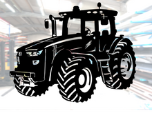 Lade das Bild in den Galerie-Viewer, Wandbild Metallschild Traktor Standard