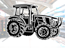 Lade das Bild in den Galerie-Viewer, Wandbild Metallschild Traktor Standard II