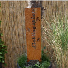 Lade das Bild in den Galerie-Viewer, Beetstecker aus Metall Lieblingsplatz