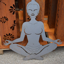 Lade das Bild in den Galerie-Viewer, Wandbild Meditierende Frau