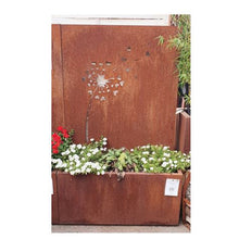 Lade das Bild in den Galerie-Viewer, Sichschutzblumen kübel aus Metall zum bepflanzen