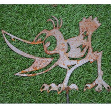 Lade das Bild in den Galerie-Viewer, Beetstecker aus Metall Rabe Rudi