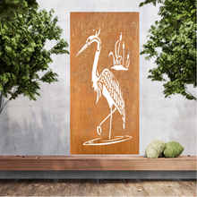 Lade das Bild in den Galerie-Viewer, Sichtschutzwand Storch