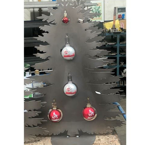 Tannenbaum große Kugeln – Metalldeko4u