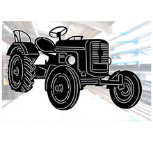 Lade das Bild in den Galerie-Viewer, Wandbild Metallschild Traktor Oldtimer