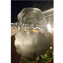 Lade das Bild in den Galerie-Viewer, Weihnachtsmannkopf Bodenstecker