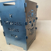 Lade das Bild in den Galerie-Viewer, Feuertonne n´Scheiss muss ich