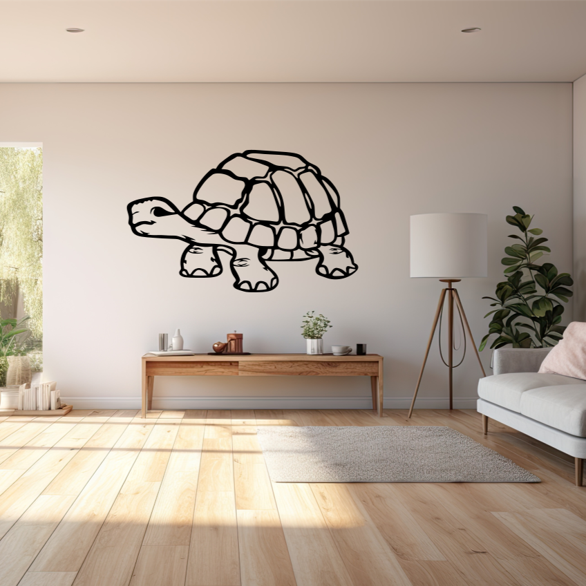 Wandbild Schildkröte