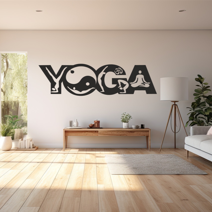 Wandbild YOGA