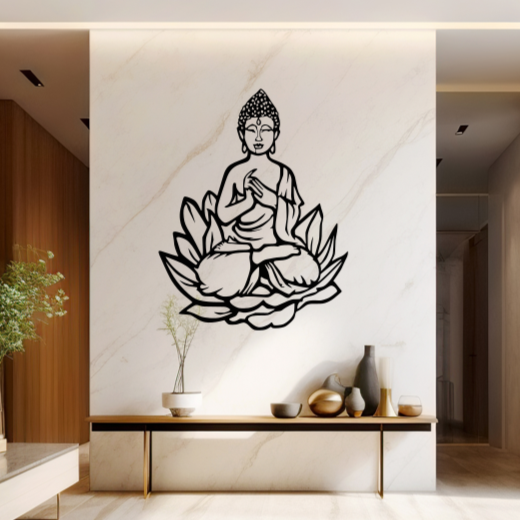 Wandbild Buddha