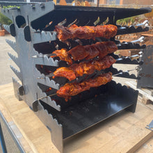 Lade das Bild in den Galerie-Viewer, Schaschlik Grill Sacha Holzkohle
