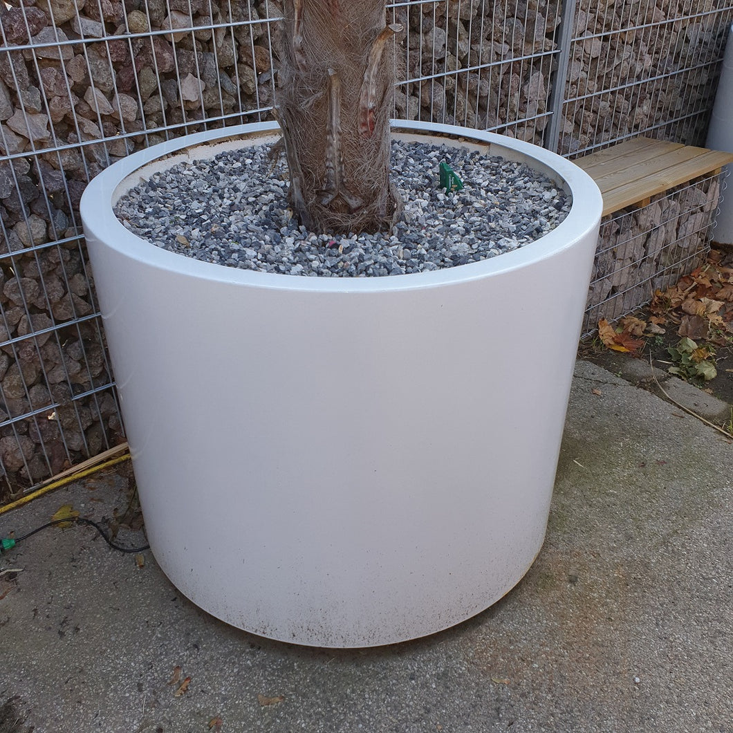 schöner großer runder blumenkubel für palmen